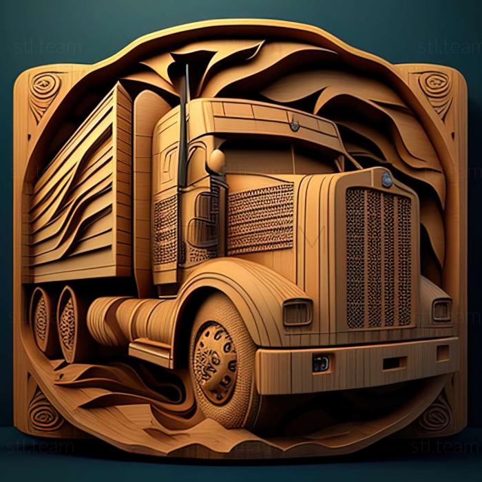 3D model Truck Simulator 3D game (STL)